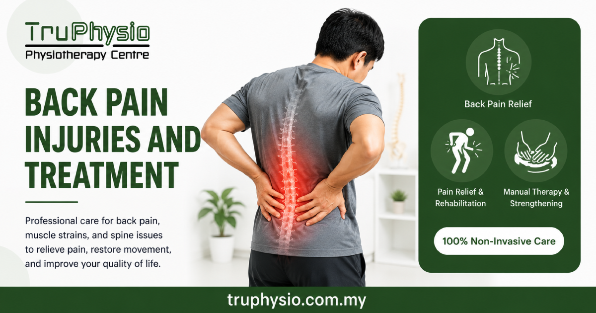 KECEDERAAN SAKIT BELAKANG DAN RAWATAN